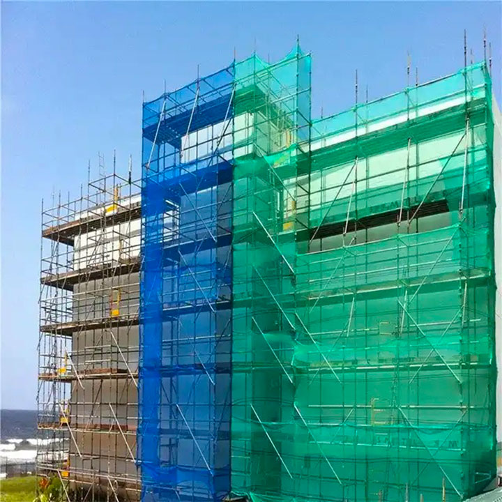 Plastik Building Construction Scaffold Protection Sécherheetsnetz